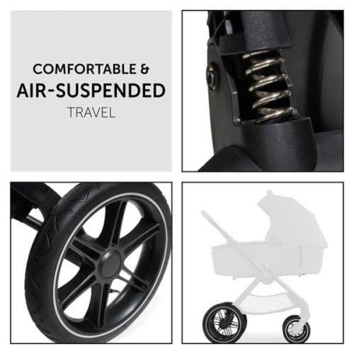 Универсальная коляска 2 в 1 Hauck Walk N Care Air Dark Grey